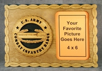 Army CIB Picture Frame